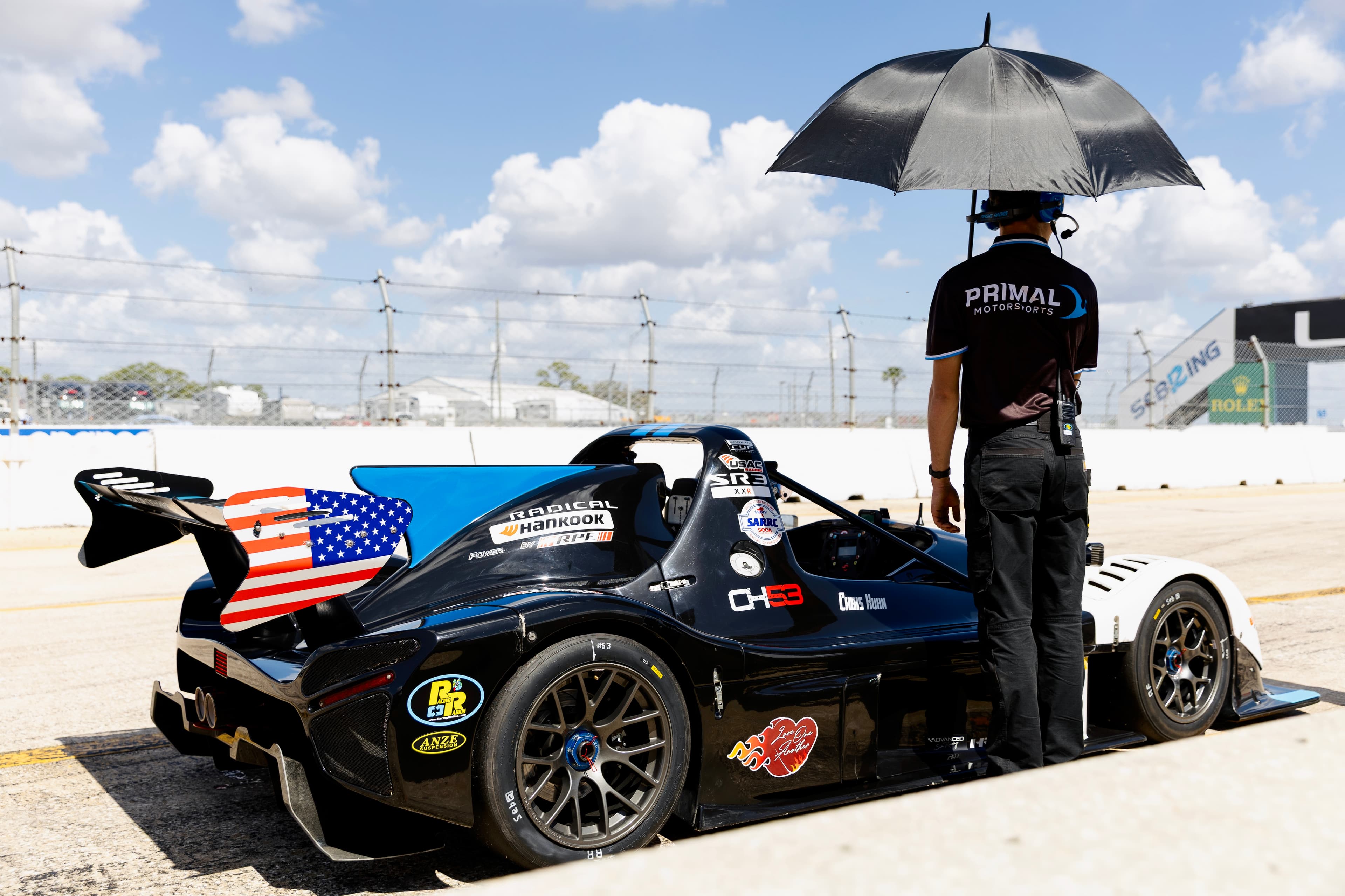Primal Motorsports crew — competition operations support